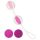 Set di Palline Geisha 2 - regolabili (rosa-bianco)