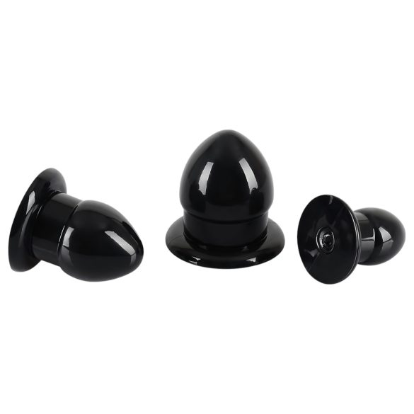 You2Toys - Stretching Plug Kit - set di plug anali - 3 pezzi (nero)