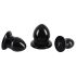 You2Toys - Stretching Plug Kit - set di plug anali - 3 pezzi (nero)