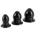You2Toys - Stretching Plug Kit - set di plug anali - 3 pezzi (nero)