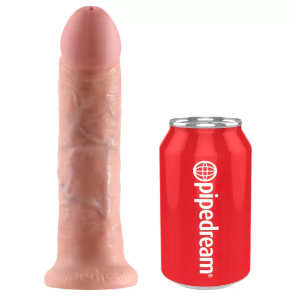 King Cock - dildo strap-on - realistica - colore naturale