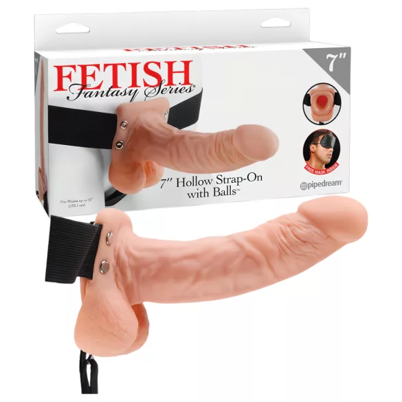 Fetish Strap-on 7 - dildo con cinturino - realistico - colore naturale