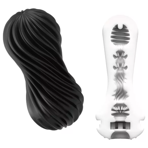 TENGA Flex - masturbatore maschile - nero