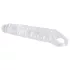 Crystal Skin - estensore pene con rilievi - trasparente