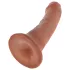 King Cock - dildo realistico 15 cm - marrone