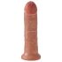 King Cock - dildo realistico 20 cm - colore scuro