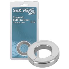   Anello Penis e Testicoli Magnetico in Acciaio Inox by Sextreme - Peso 234g