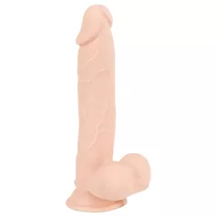   Nature Skin - dildo realistico con ventosa (color carne, medio)