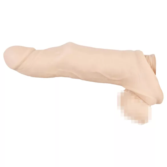 Nature Skin - Estensore fallo con anello - realistico silicone