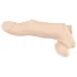 Nature Skin - Estensore fallo con anello - realistico silicone
