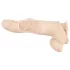 Nature Skin - Estensore fallo con anello - realistico silicone