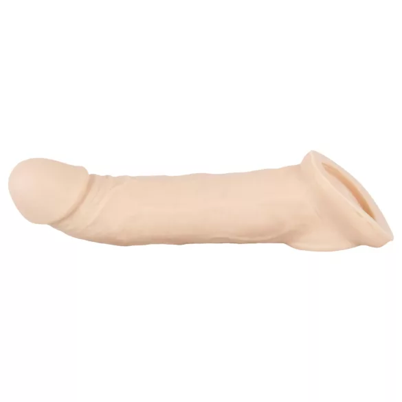 Nature Skin - Estensore fallo con anello - realistico silicone