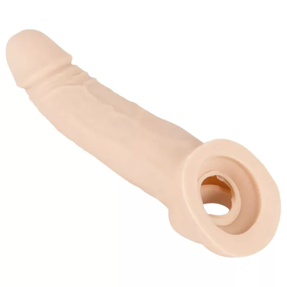 Nature Skin - Estensore fallo con anello - realistico silicone