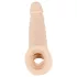 Nature Skin - Estensore fallo con anello - realistico silicone