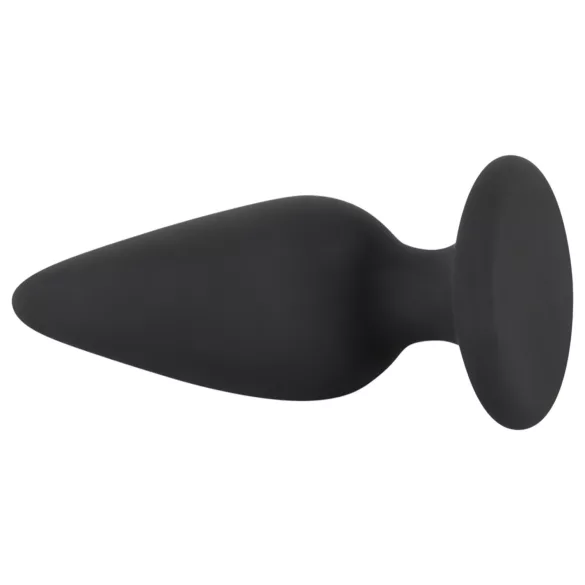 Black Velvets - plug anale pesante 75g - silicone nero