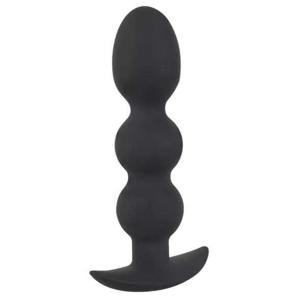 Black Velvets - plug anale con sfera pesante 145g - nero