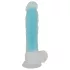 You2Toys - dildo con ventosa luminoso - silicone blu