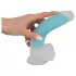You2Toys - dildo con ventosa luminoso - silicone blu