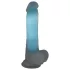 You2Toys - dildo con ventosa luminoso - silicone blu