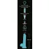 You2Toys - dildo con ventosa luminoso - silicone blu