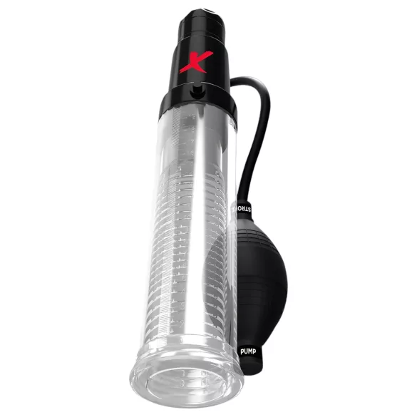 PDX Elite - 2in1 - pompa per pene e masturbatore insieme (trasparente)
