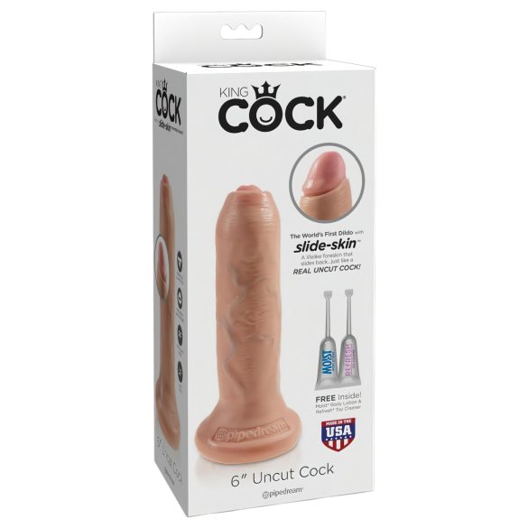 King Cock 6 - dildo realistico - 15 cm - color carne