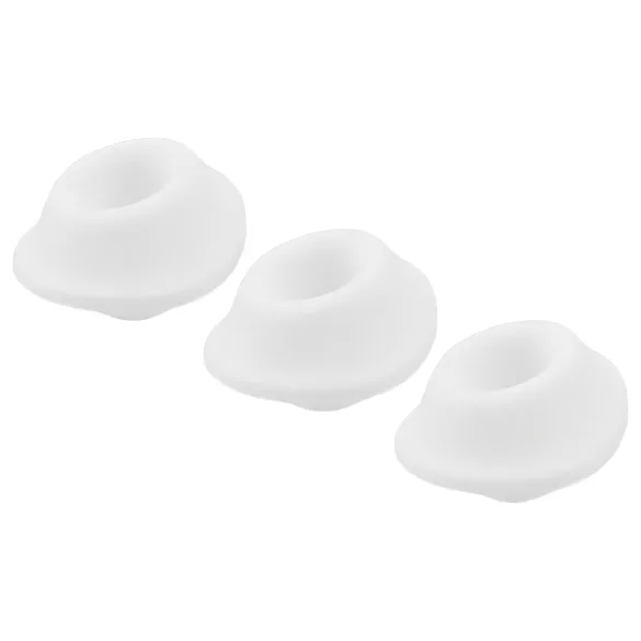 Womanizer Premium S - set ricambi testine succhiatrici - bianco (3 pezzi)