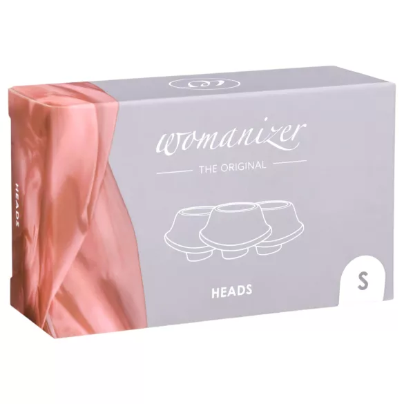 Womanizer Premium S - set ricambi testine succhiatrici - bianco (3 pezzi)