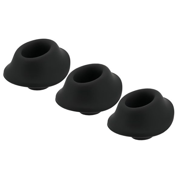 Set di Sostituzione Womanizer Premium S - Nero (3 pezzi)