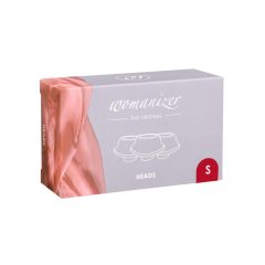   Set di Ricambi Campanelle di Aspirazione Piccole per Womanizer Premium - Rosso (Pacco da 3)