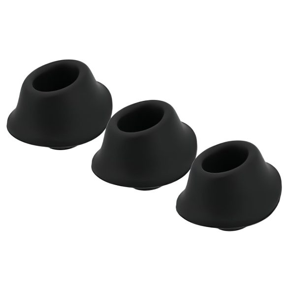 Set Coppe di Ricambio Womanizer Premium M Nero (3 pezzi)