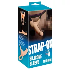   You2Toys - strap-on con dildo vuoto - colore naturale - misura M