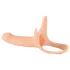 You2Toys - strap-on con dildo vuoto - colore naturale - misura M