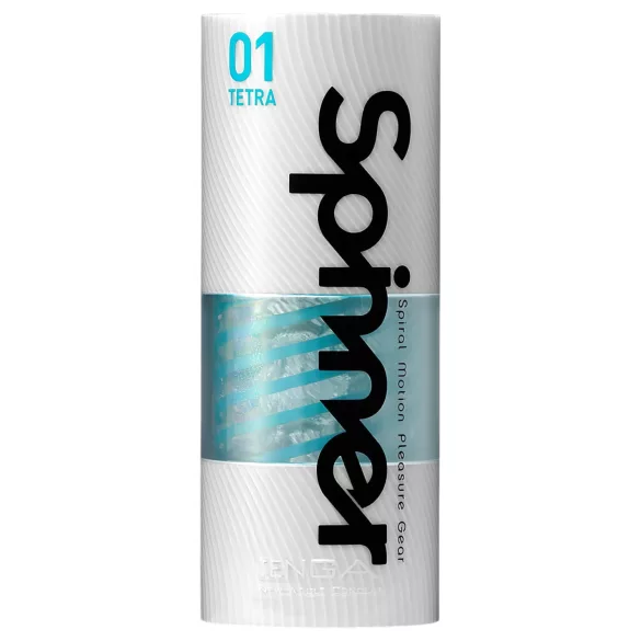 TENGA Spinner Tetra - masturbatore uomo - trasparente