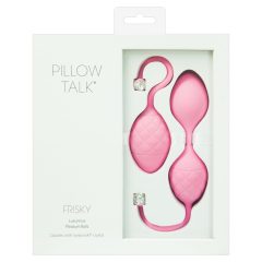   Set di Palline Geisha Decorate con Cristalli Swarovski Pillow Talk Frisky - Doppio (Rosa)