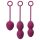 Svakom Nova - set di 3 palline vaginali - silicone viola