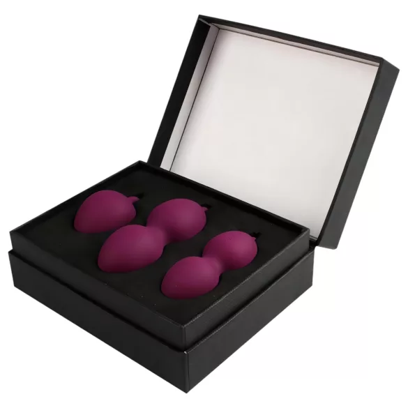 Svakom Nova - set di 3 palline vaginali - silicone viola