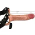 Realistixxx - dildo strap-on vuoto indossabile - colore naturale