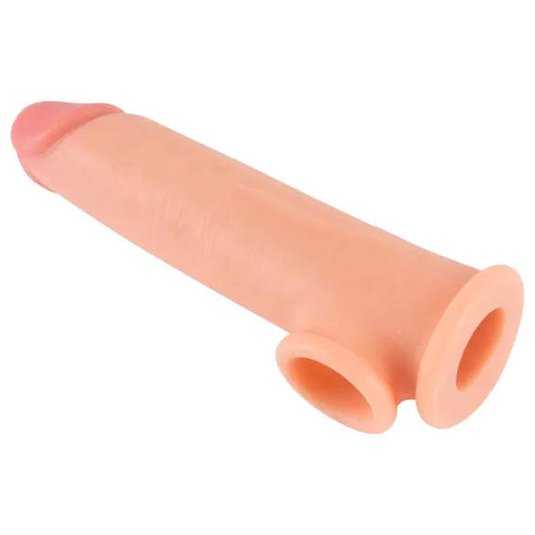 Realistixxx - guaina fallo con anello - prolunga 19cm - colore naturale