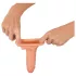 Realistixxx - guaina fallo con anello - prolunga 19cm - colore naturale