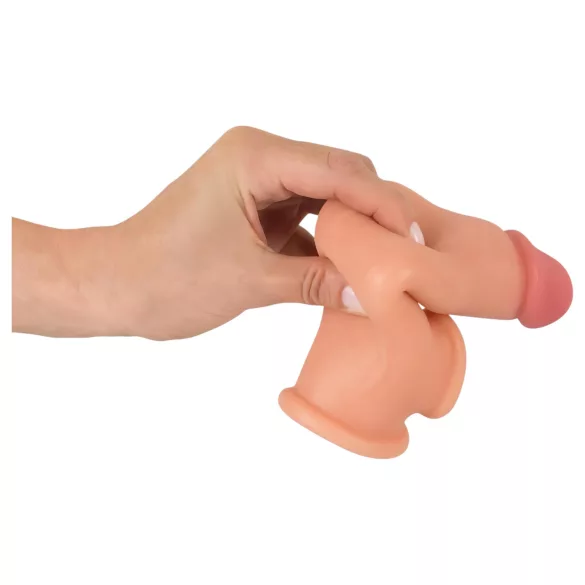 Realistixxx - guaina fallo con anello - prolunga 19cm - colore naturale
