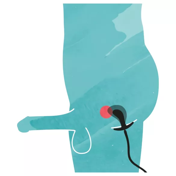 You2Toys - plug anale dilatatore gonfiabile - nero