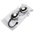 Fifty Shades of Grey - palline vaginali geisha - metallo argentato