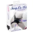 You2Toys - strap-on con dildo doppio - set con 2 falli