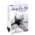 You2Toys - strap-on con dildo doppio - set con 2 falli