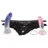 You2Toys - strap-on con dildo doppio - set con 2 falli