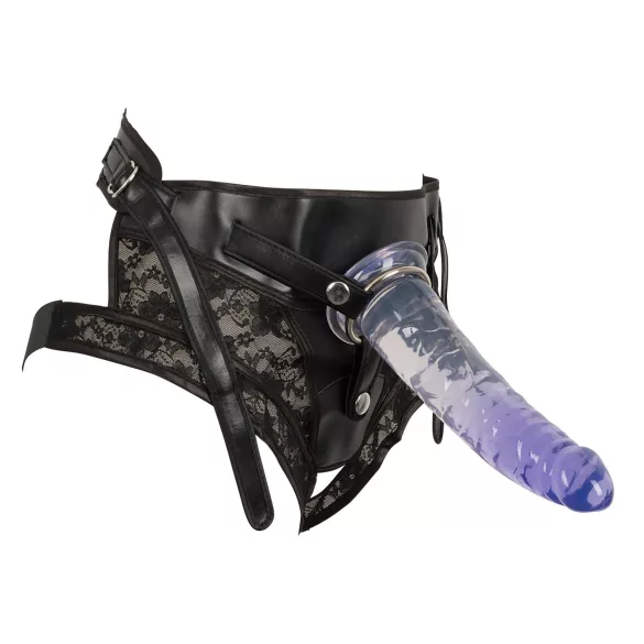 You2Toys - strap-on con dildo doppio - set con 2 falli