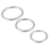 You2Toys Metallic - set anelli fallici in silicone - 3 pezzi
