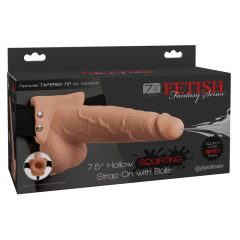   Fetish Strap-On 7,5 - dildo strap-on, cavo, squirting (naturale)