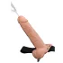Fetish Strap-On 9 - dildo strap-on cavo spruzzante - realistico beige